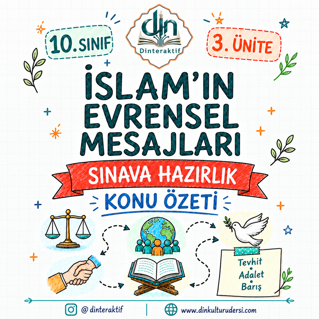 10. SINIF 3. ÜNİTE KOLAY TEKRAR