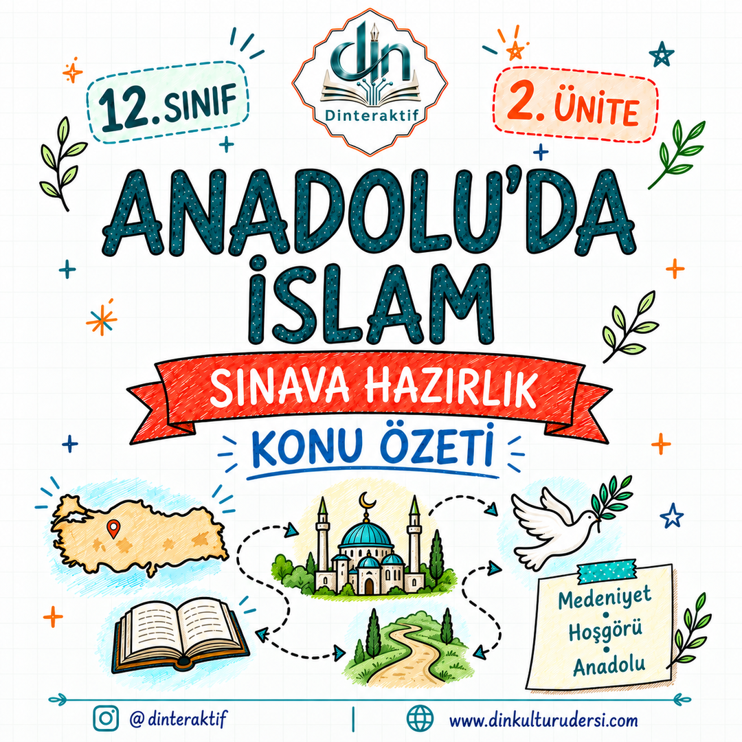 12. SINIF 2. ÜNİTE KOLAY TEKRAR