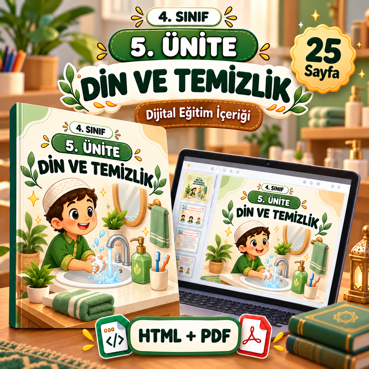 4. Sınıf 5. Ünite – Din ve Temizlik