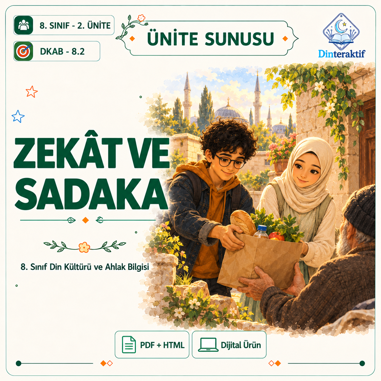 8. Sınıf 2. Ünite – Zekât ve Sadaka