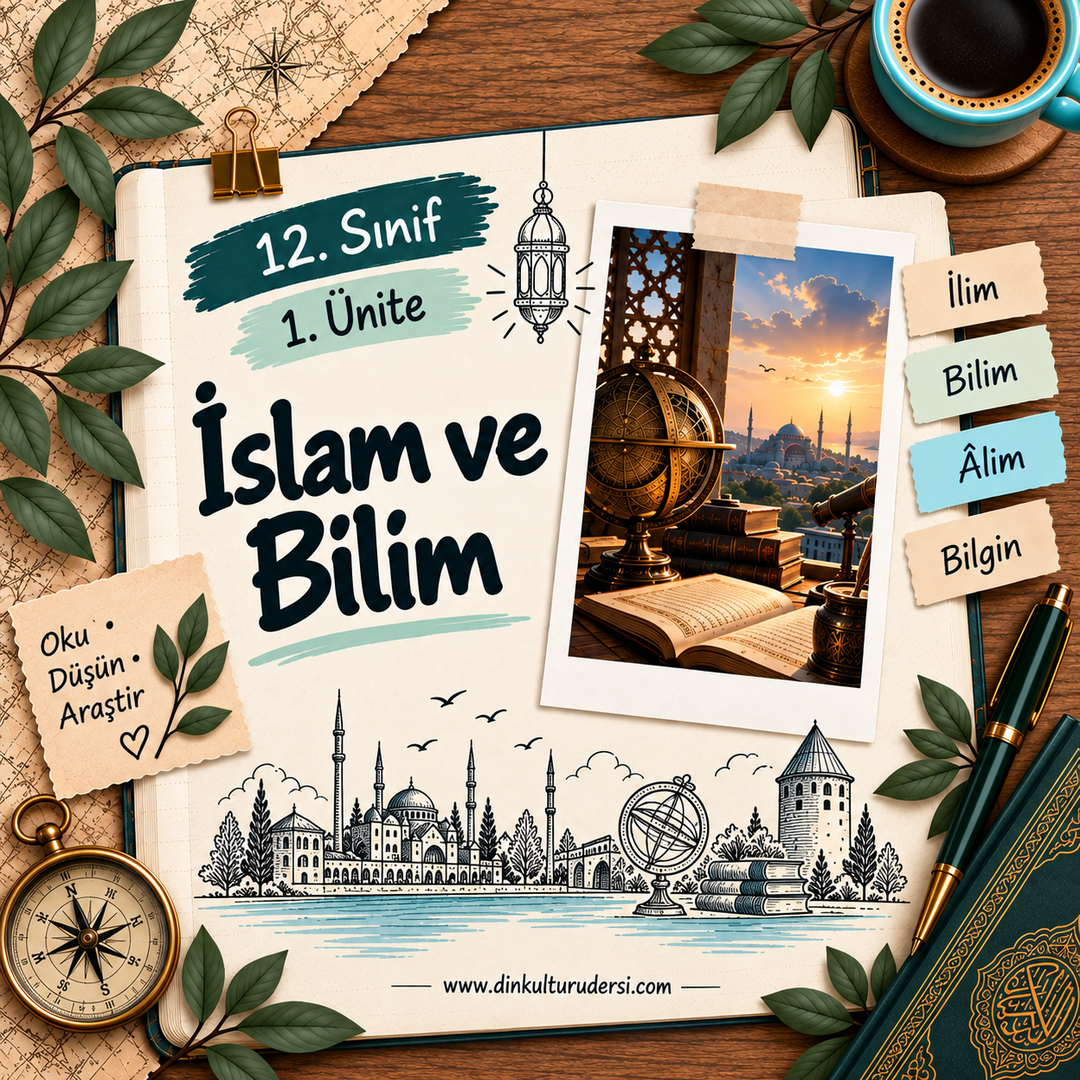 12. Sınıf 1. Ünite — İslam ve Bilim