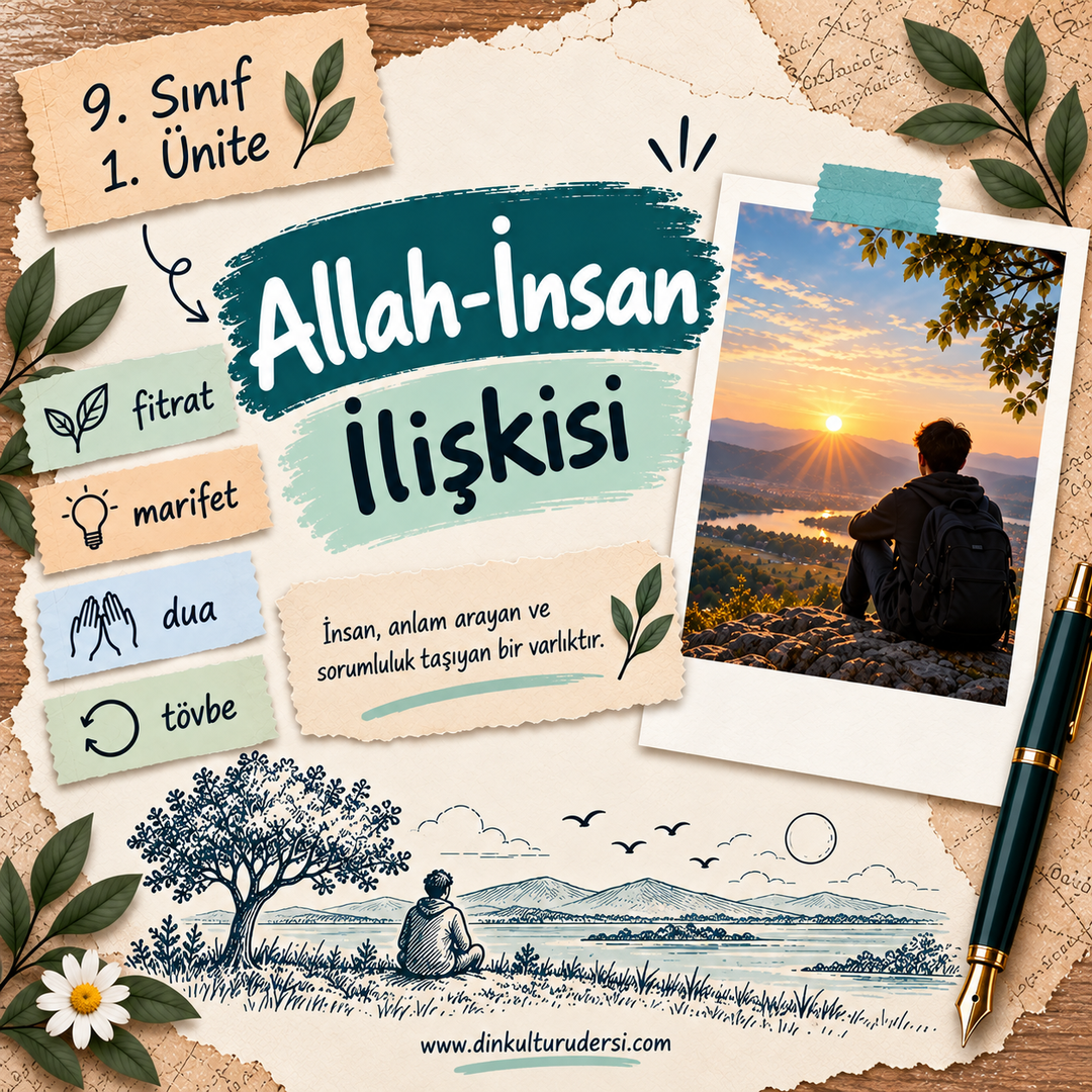 9. Sınıf 1. Ünite — Allah-İnsan İlişkisi